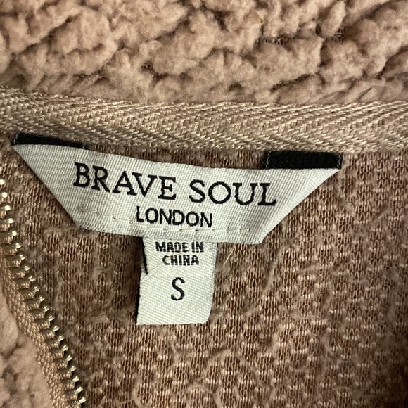 1/4 zip teddy bear sweater - Picture 2 of 2